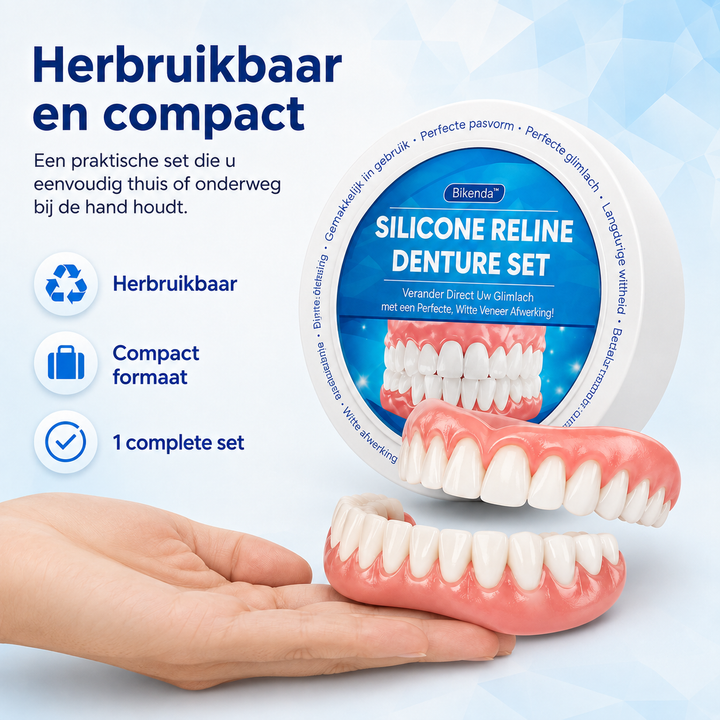 Dentier amovible pour adultes, améliorant l'esthétique dentaire et le confort au quotidien.