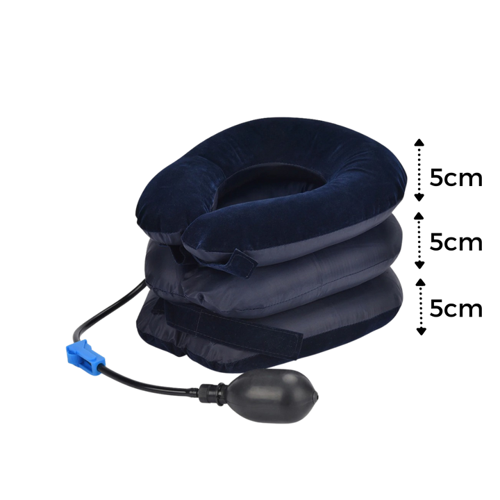 Minerve gonflable pour soutien des cervicales - Ozerty