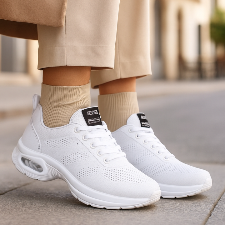 Chaussure de sport orthopédique pour hommes et femmes, garantissant un confort maximal et un soulagement de la douleur.