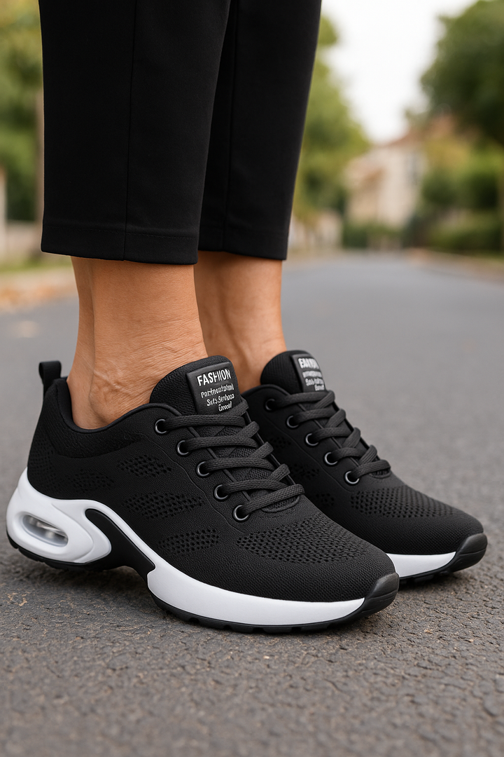 Chaussure orthopédique moderne unisexe, assurant un confort optimal et un maintien anti-douleur pour toute activité.