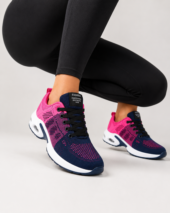 Baskets orthopédiques femme, maintien et confort pour la marche prolongée.