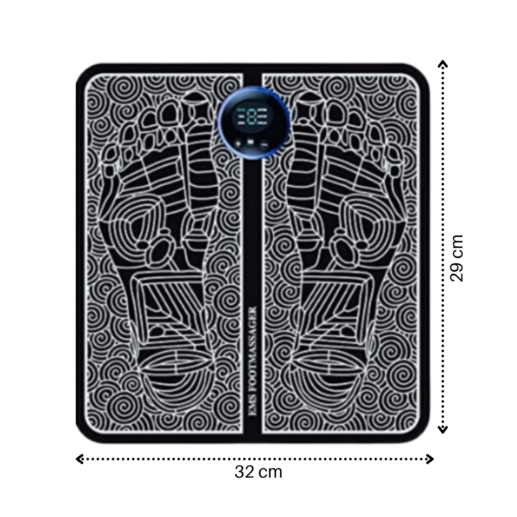 Ergonomische tragbare elektrische Fußmassagegerät EMS