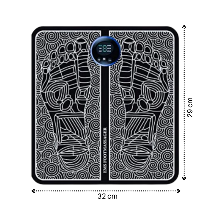 Ergonomische tragbare elektrische Fußmassagegerät EMS