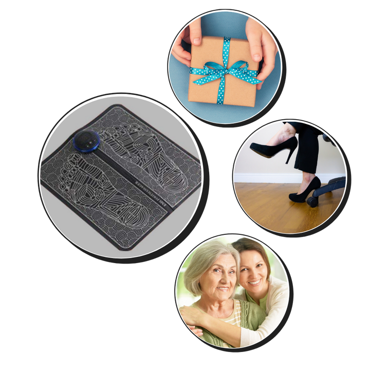 Ergonomische tragbare elektrische Fußmassagegerät EMS