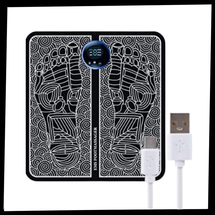 Ergonomische tragbare elektrische Fußmassagegerät EMS