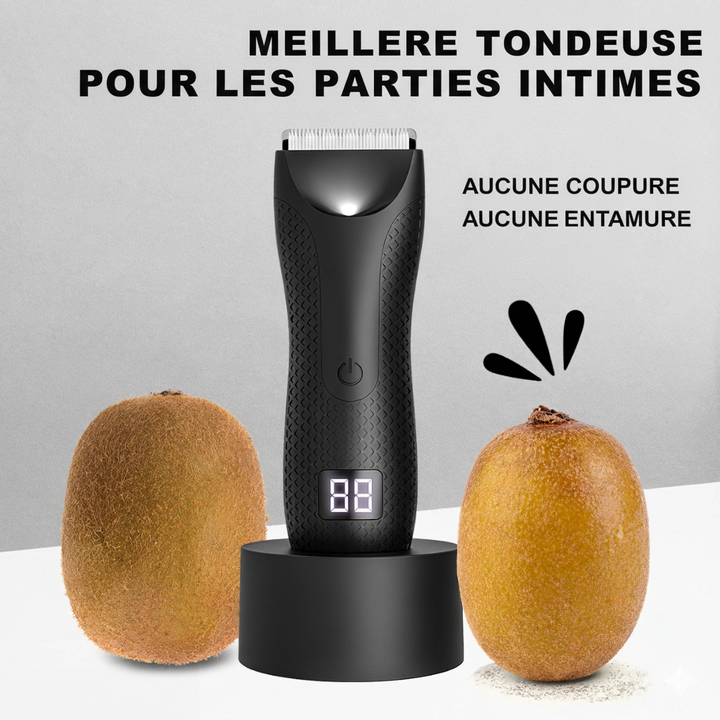Tondeuse Corps Étanche pour Hommes - Précision & Ergonomie