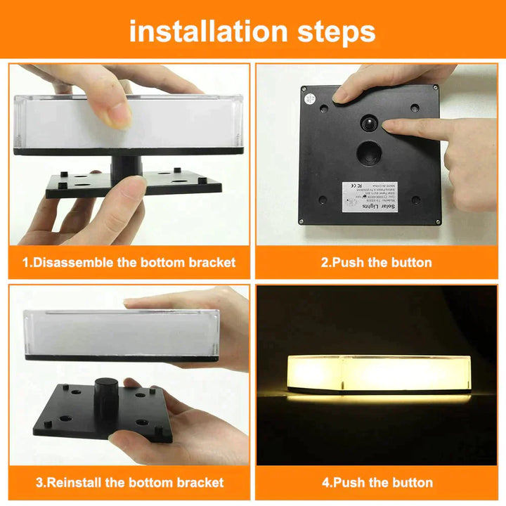 Solar Außenlampe LED IP65