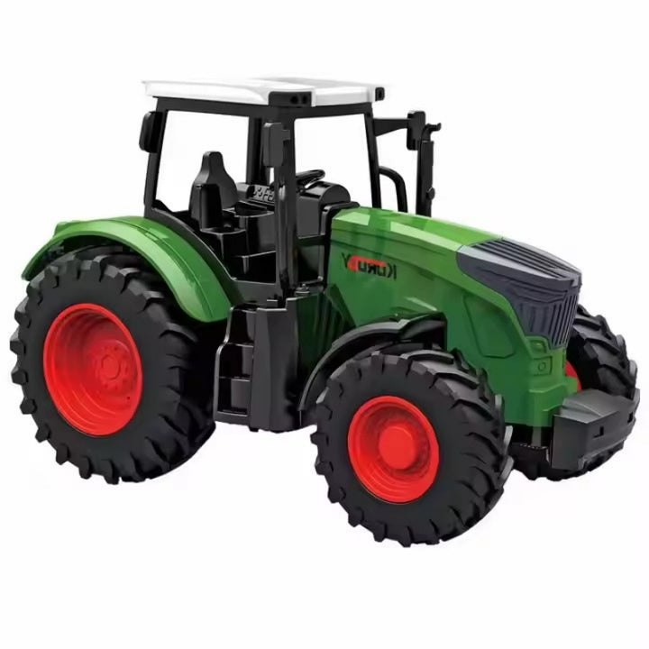 Tracteur Télécommandé - Jouet RC de Ferme Métal pour Enfants