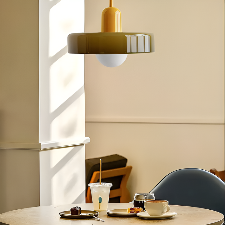 Moderne Glas-Hängelampe
