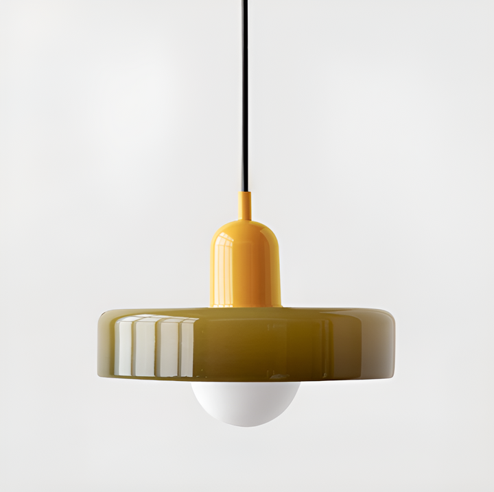 Moderne Glas-Hängelampe