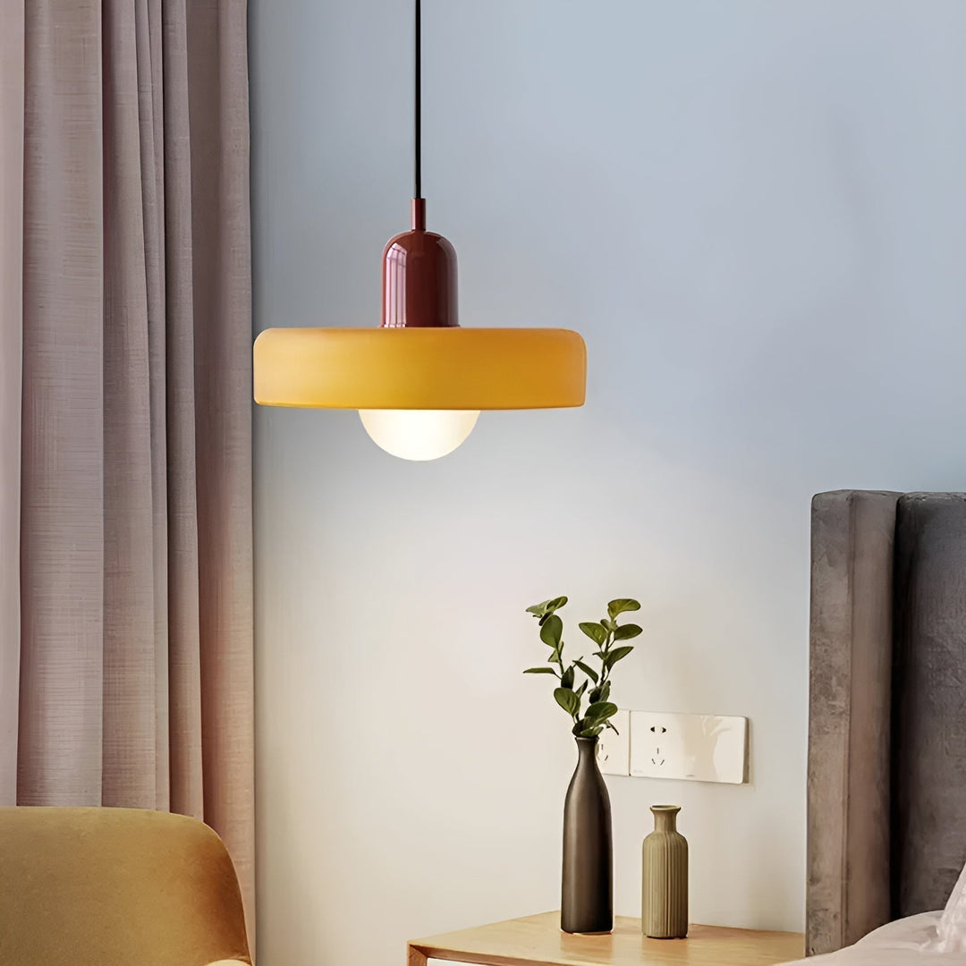 Moderne Glas-Hängelampe
