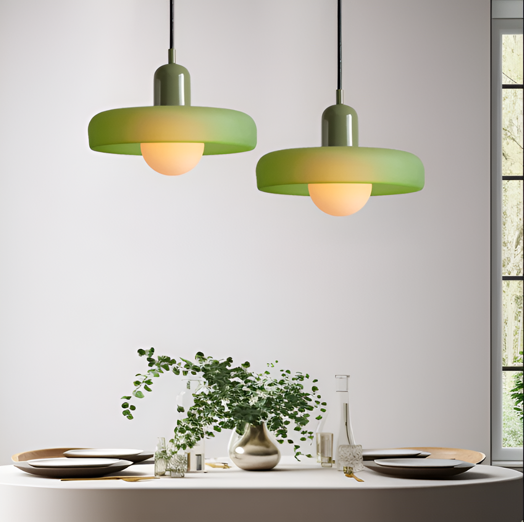 Moderne Glas-Hängelampe