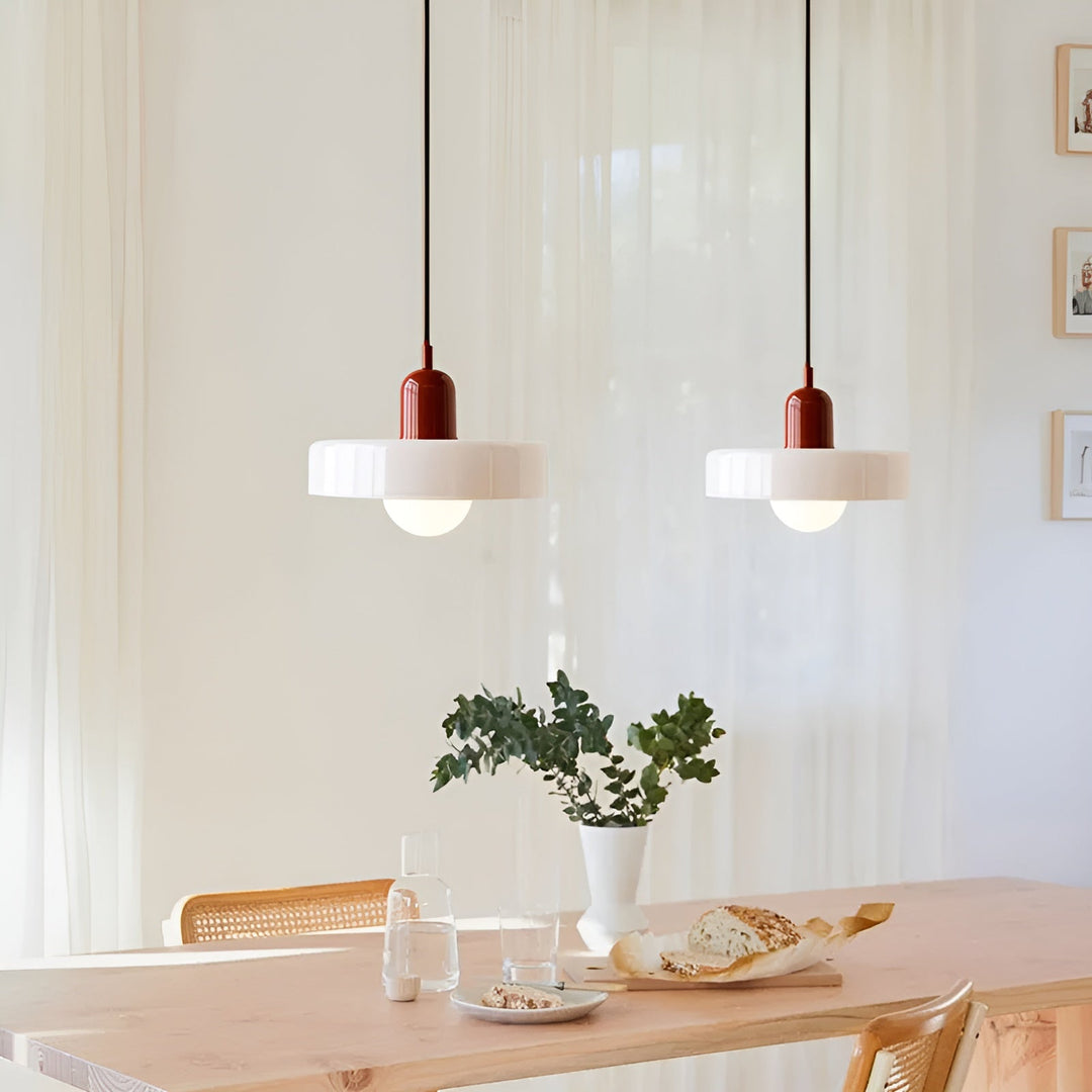 Moderne Glas-Hängelampe