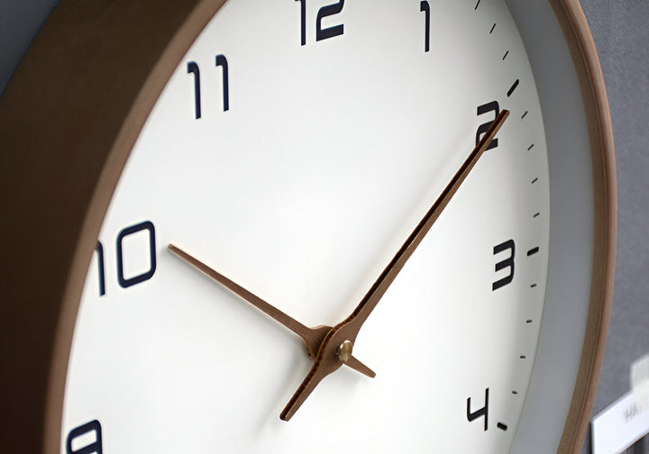 Horloge Murale Bois Ronde Nordique