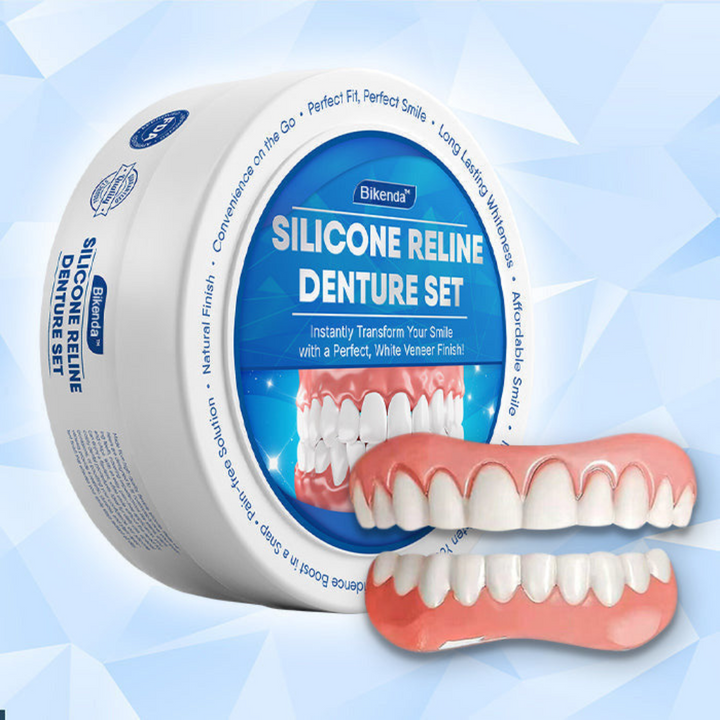 Prothèse dentaire amovible en silicone, offrant un sourire naturel et un confort optimal pour adultes.