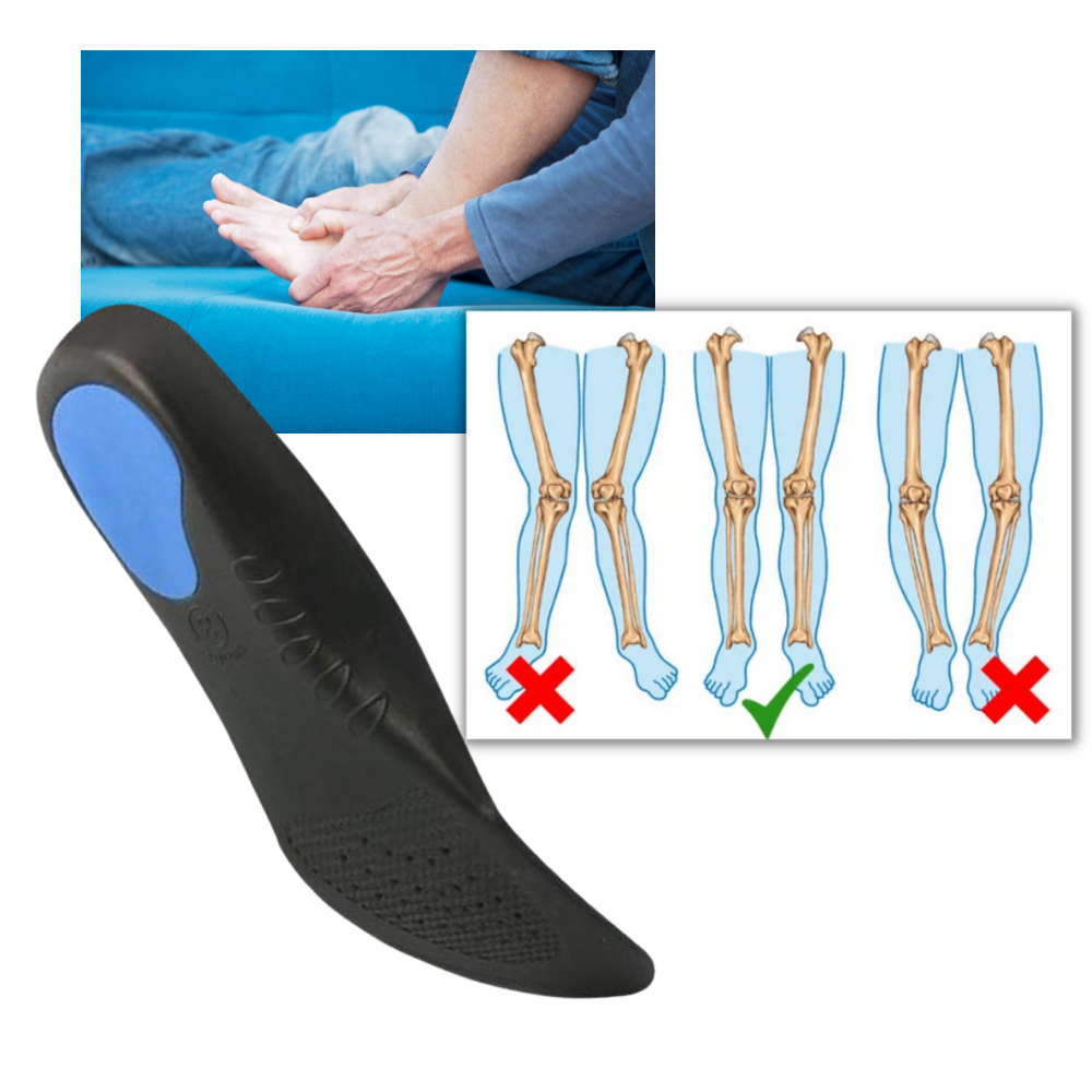 Semelle orthopédique correctrice de posture - Ozerty