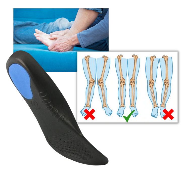 Semelle orthopédique correctrice de posture - Ozerty