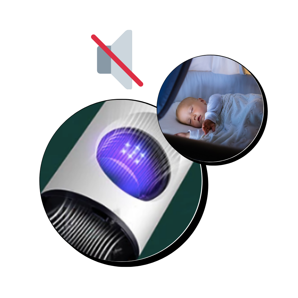 Lampe LED Anti-Moustique Efficace et Silencieuse