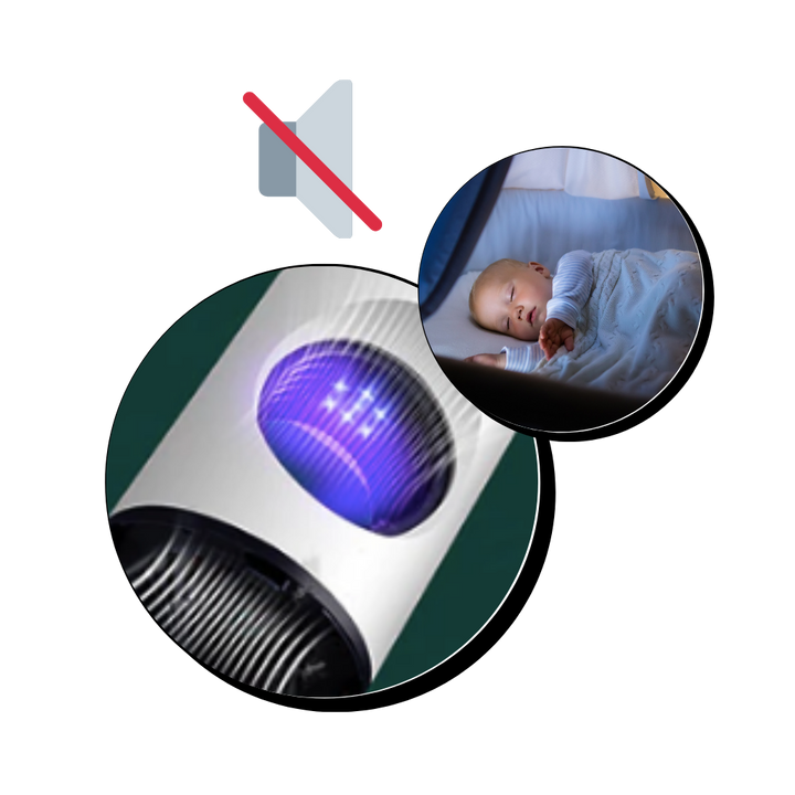 Lampe LED Anti-Moustique Efficace et Silencieuse