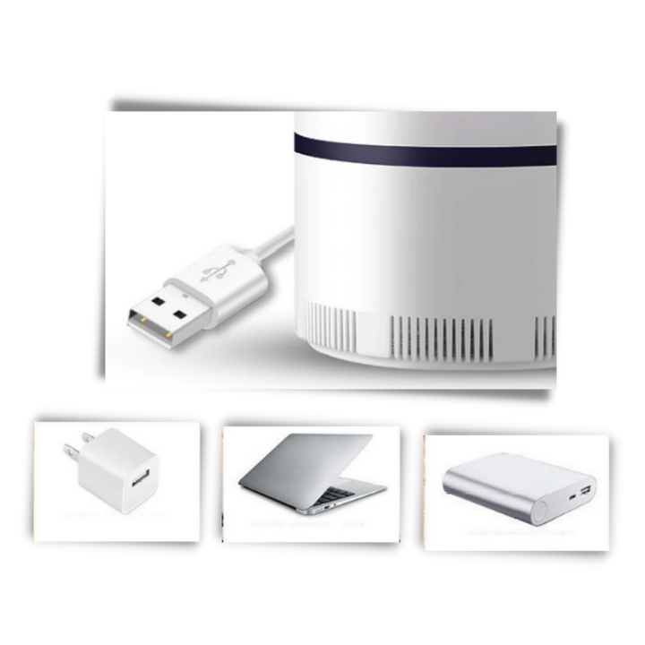 Lampe LED Anti-Moustique Efficace et Silencieuse