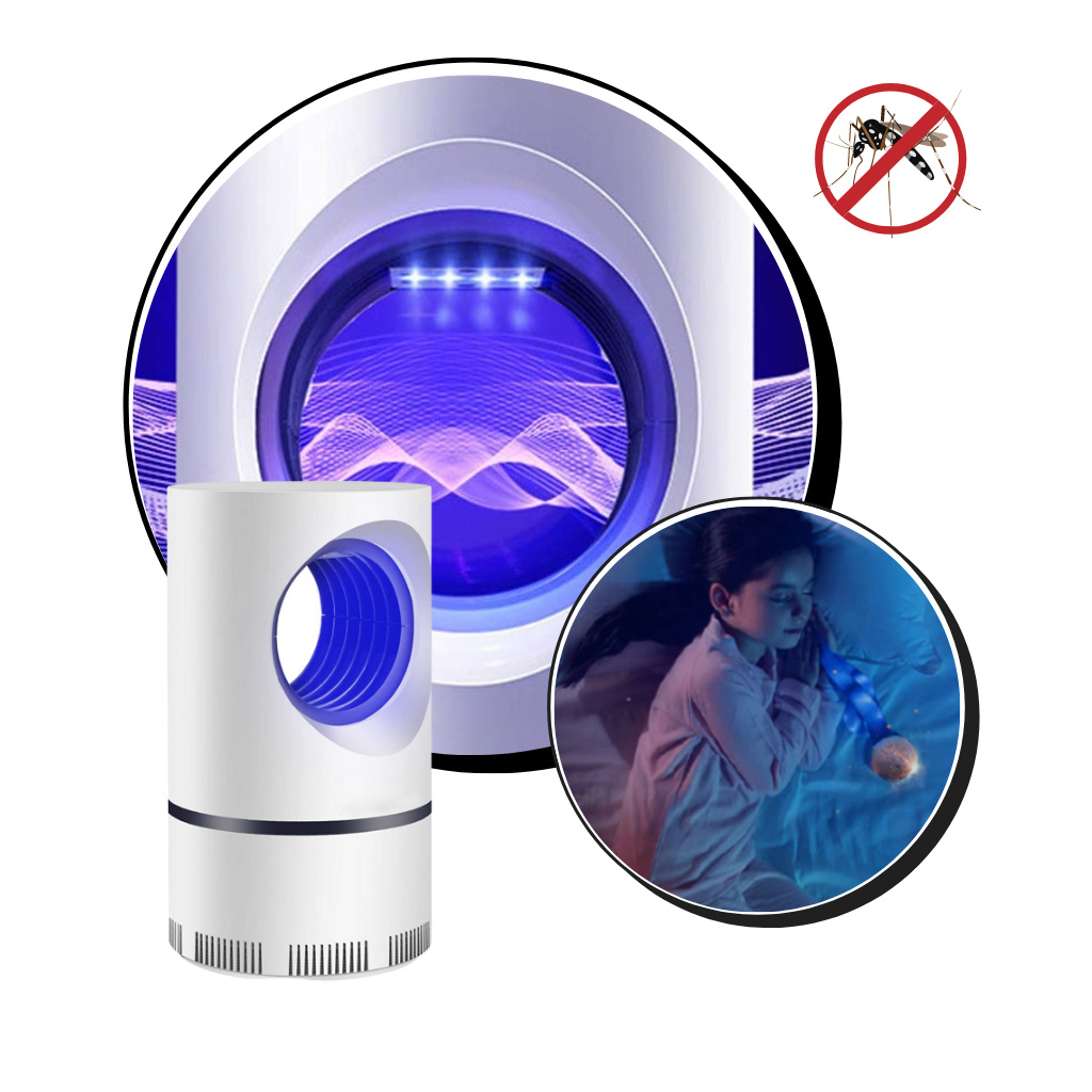 Lampe LED Anti-Moustique Efficace et Silencieuse