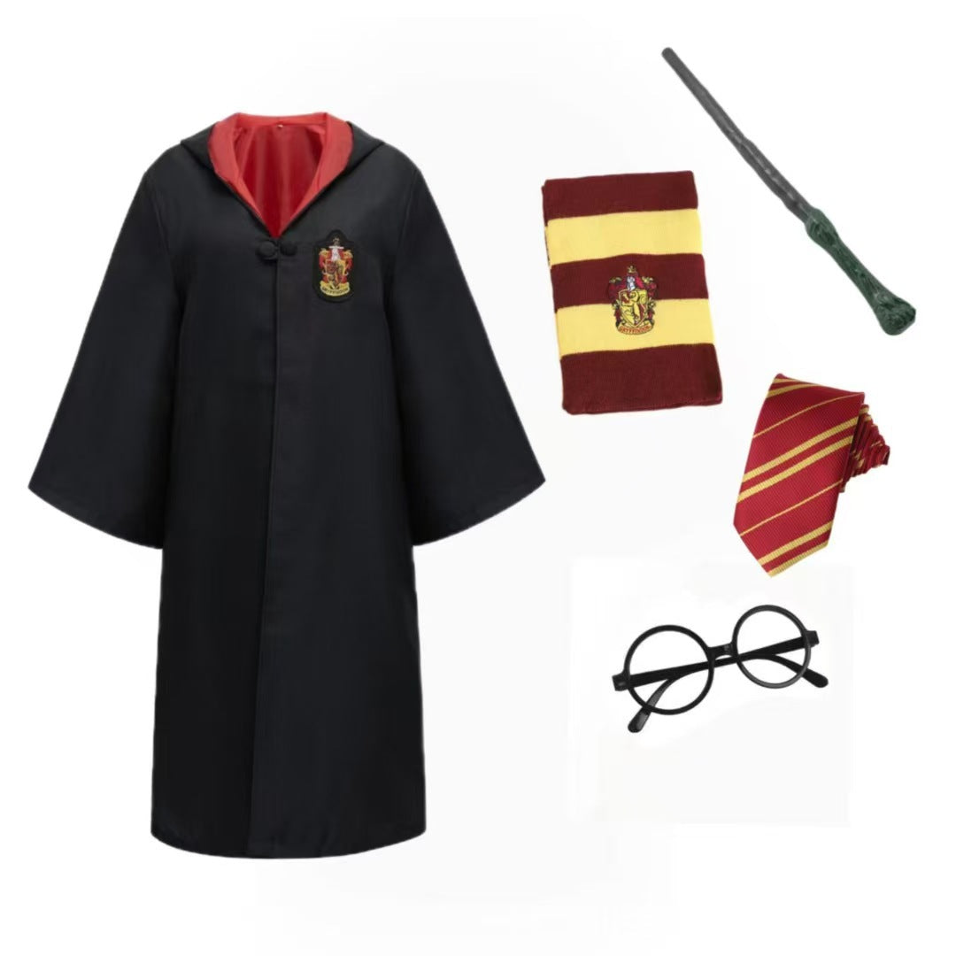 Komplettes Harry-Potter-Kostüm für alle Geschlechter mit magischem Zubehör