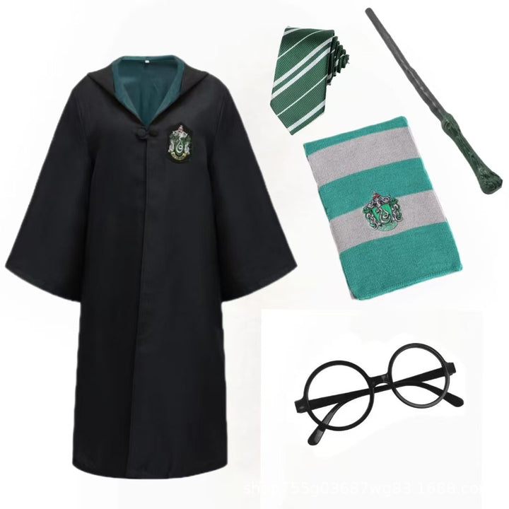 Komplettes Harry-Potter-Kostüm für alle Geschlechter mit magischem Zubehör