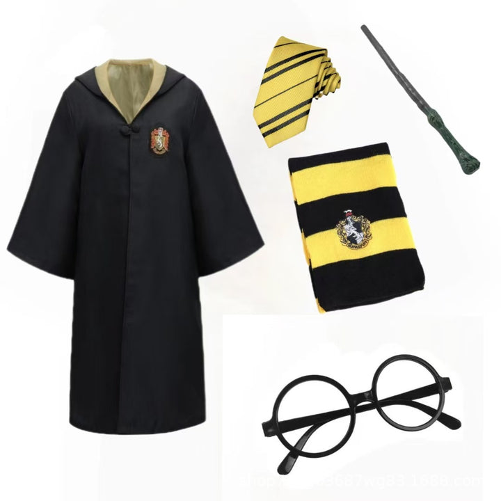 Komplettes Harry-Potter-Kostüm für alle Geschlechter mit magischem Zubehör