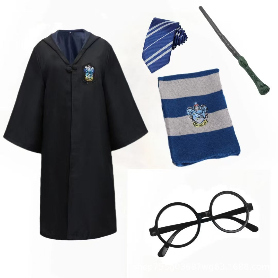 Komplettes Harry-Potter-Kostüm für alle Geschlechter mit magischem Zubehör