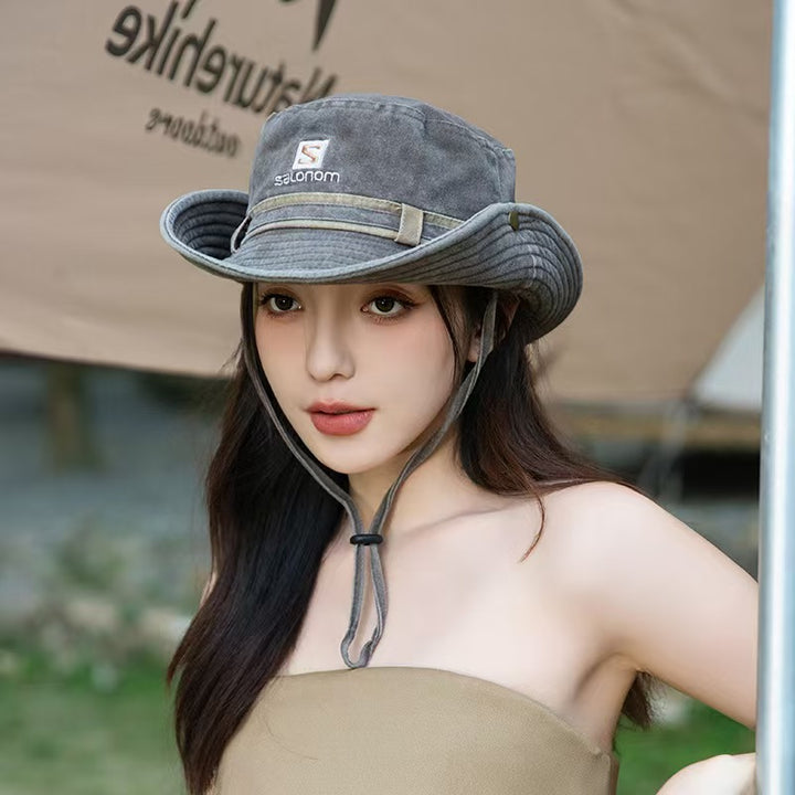 Chapeau Anti-UV Réglable - Protection Solaire pour Femme