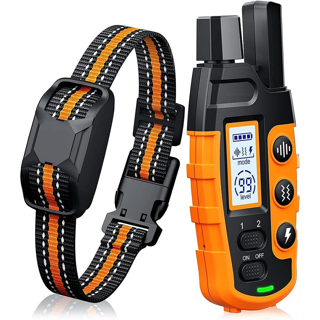 Collier Dressage Chien 1000m: Étanche, Rechargeable