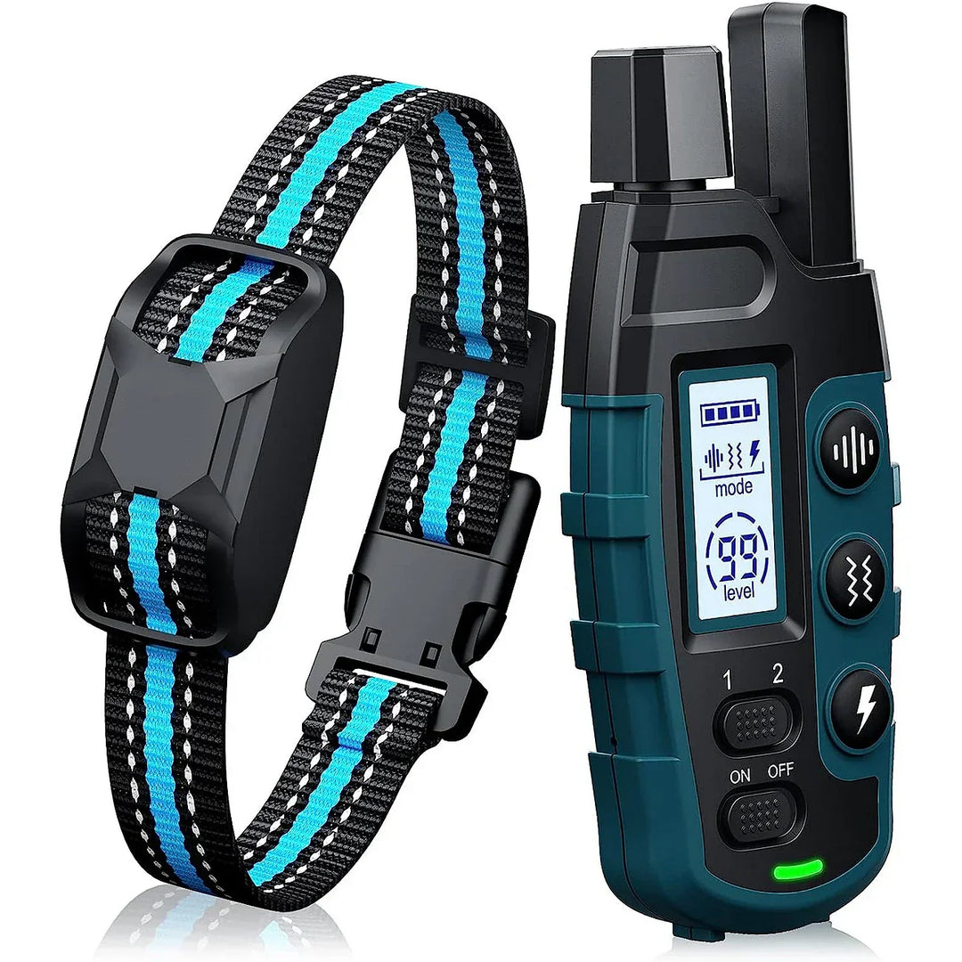 Collier Dressage Chien 1000m: Étanche, Rechargeable