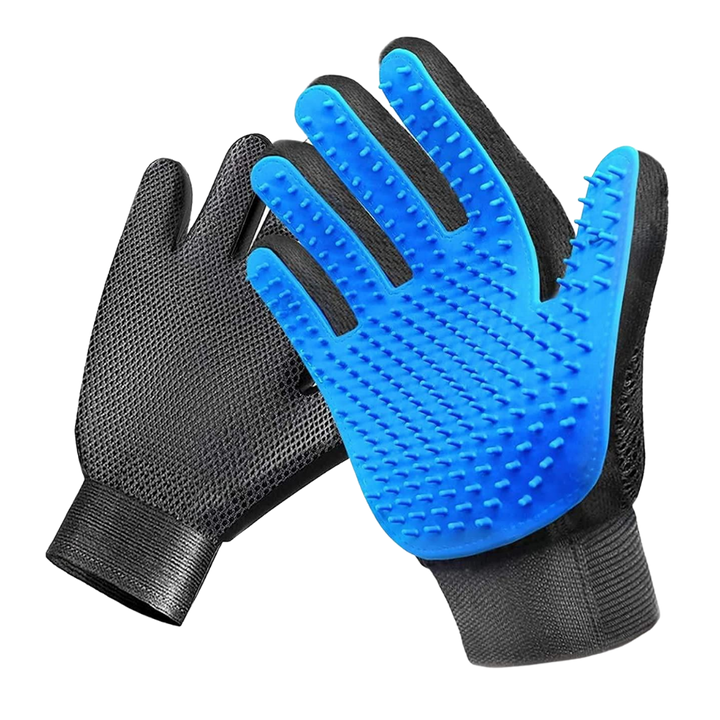 Gants de toilettage pour animaux (paire) - Ozerty