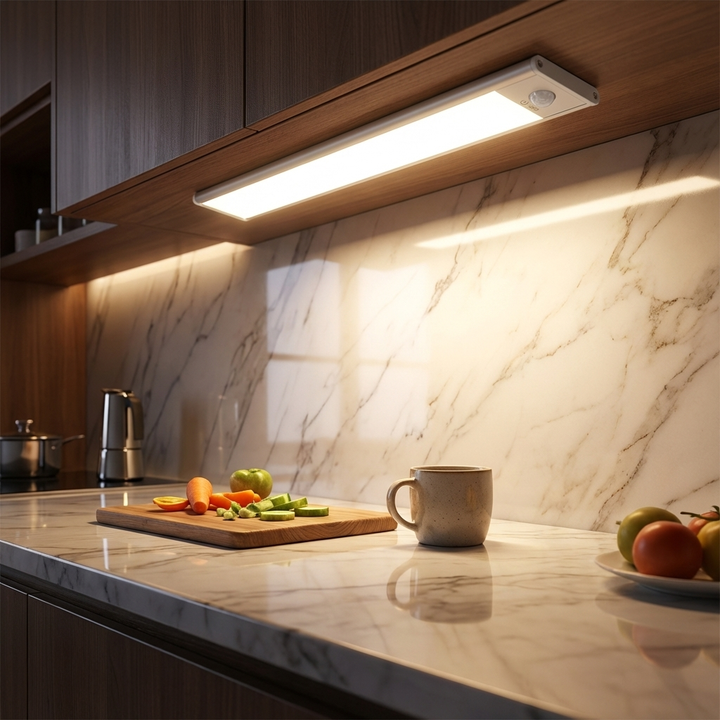 Luminaire LED sans fil dimmable, idéal pour un éclairage intérieur pratique et ajustable.