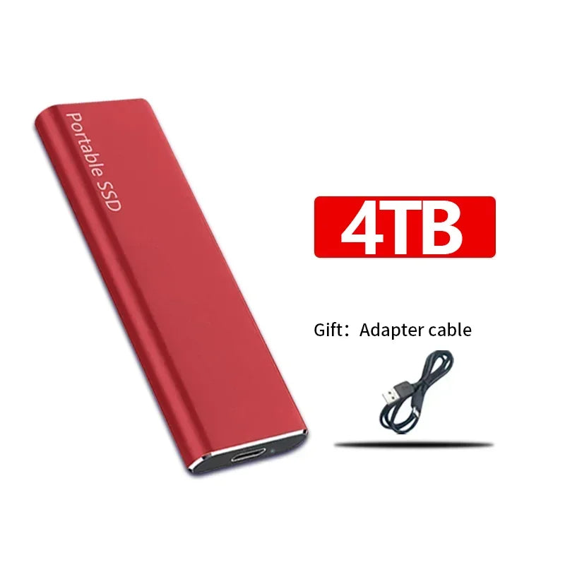 Augmentez votre espace de stockage avec un SSD externe portable USB 3.2 performant.