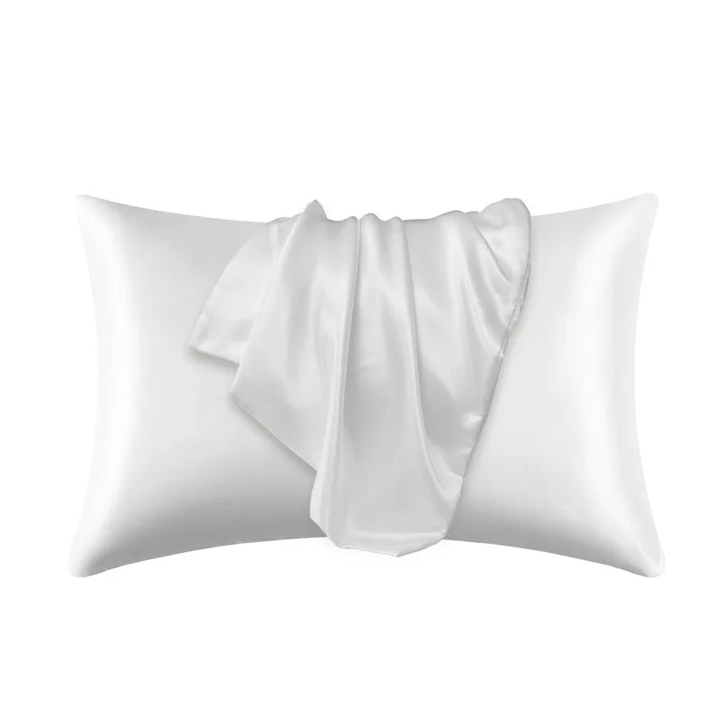 Taie d'Oreiller Soie 100% - Luxe & Confort