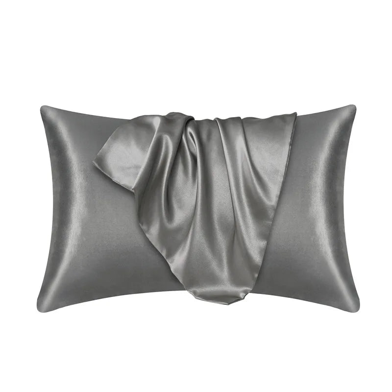 Taie d'Oreiller Soie 100% - Luxe & Confort