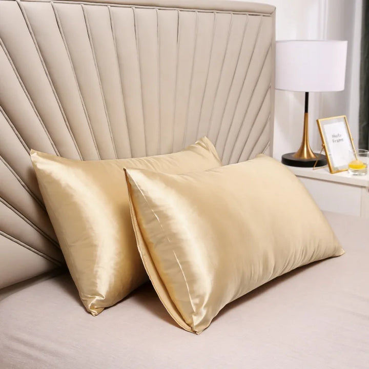 Taie d'Oreiller Soie 100% - Luxe & Confort