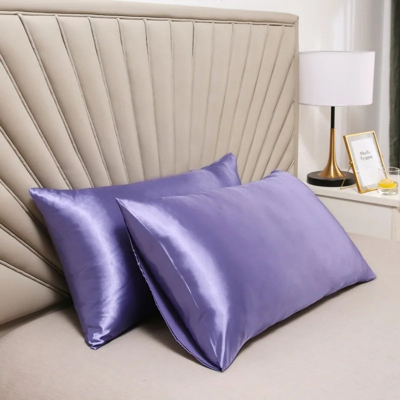 Taie d'Oreiller Soie 100% - Luxe & Confort