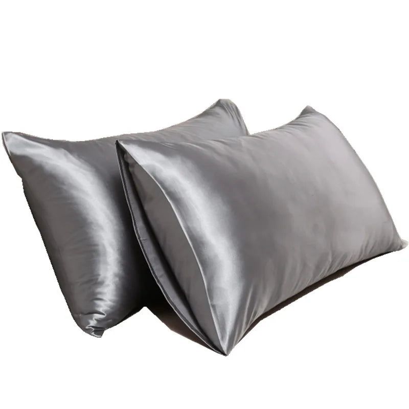 Taie d'Oreiller Soie 100% - Luxe & Confort