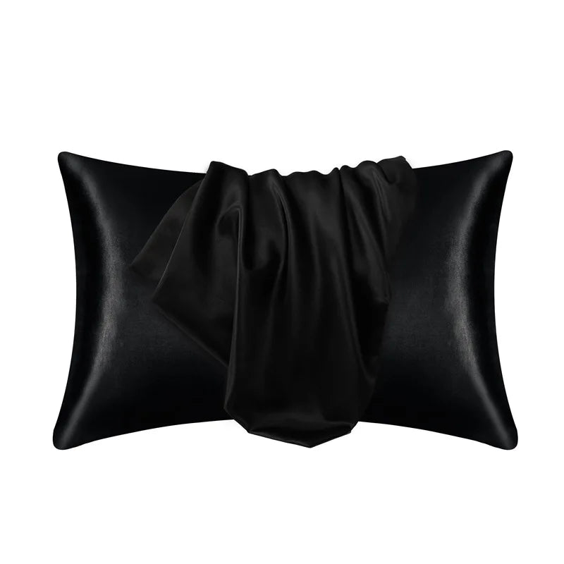 Taie d'Oreiller Soie 100% - Luxe & Confort