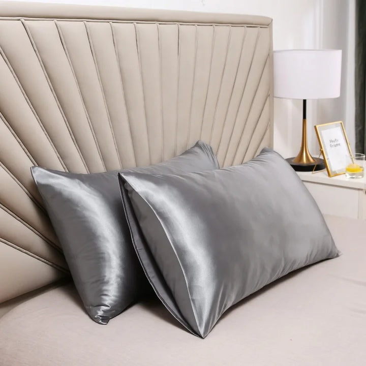 Taie d'Oreiller Soie 100% - Luxe & Confort