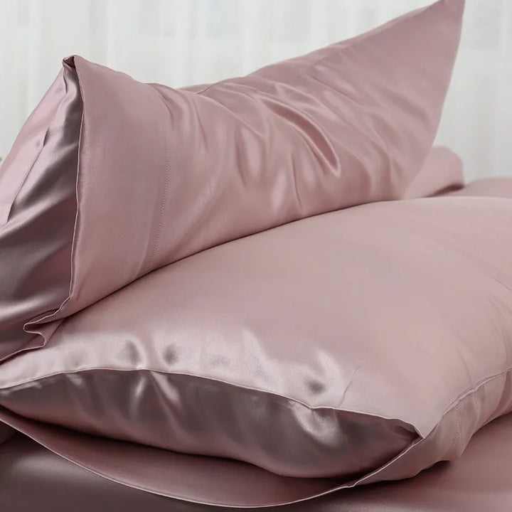 Taie d'Oreiller Soie 100% - Luxe & Confort