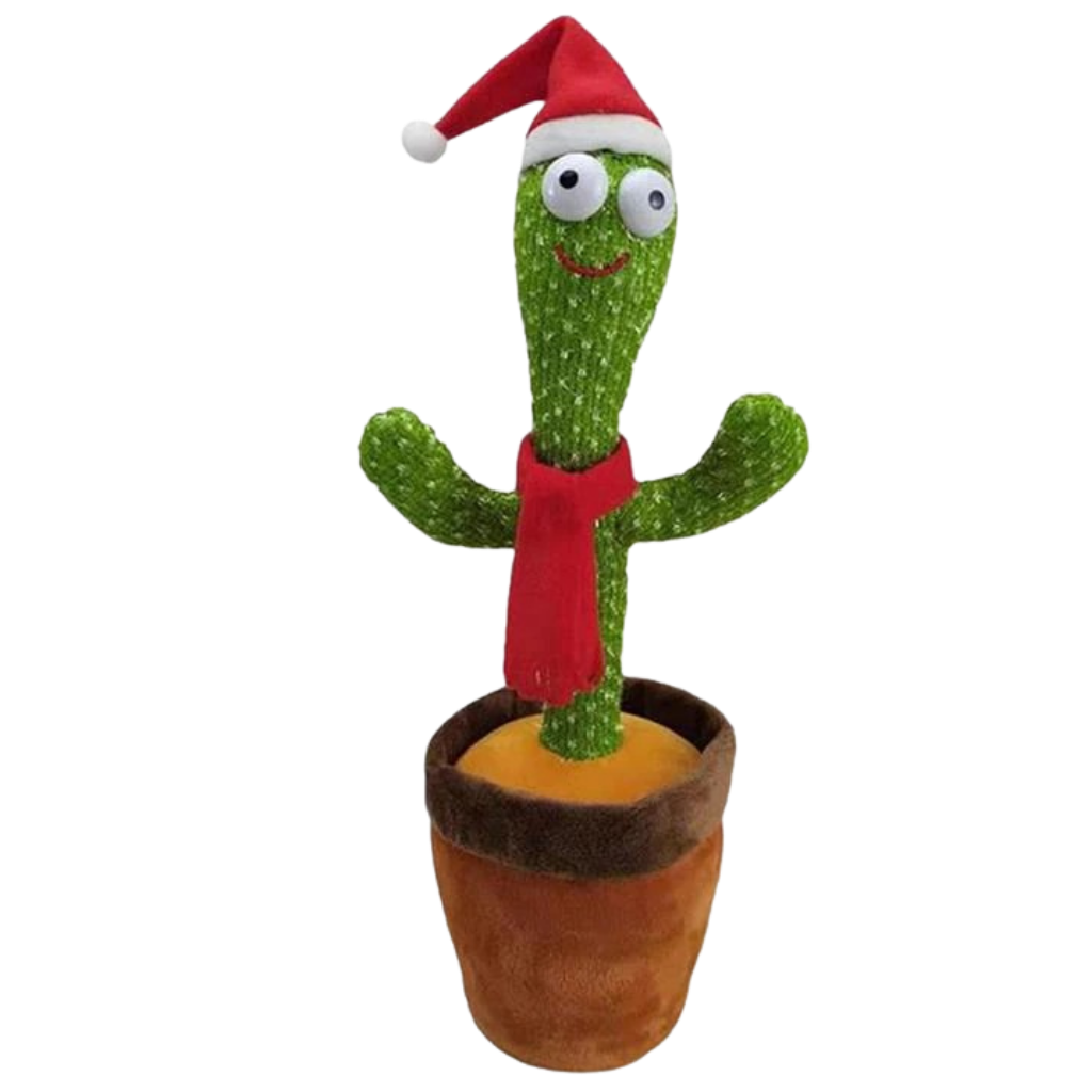 Dansende en pratende cactus knuffel