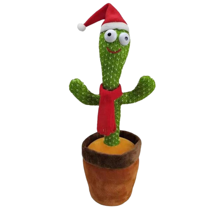 Dansende en pratende cactus knuffel