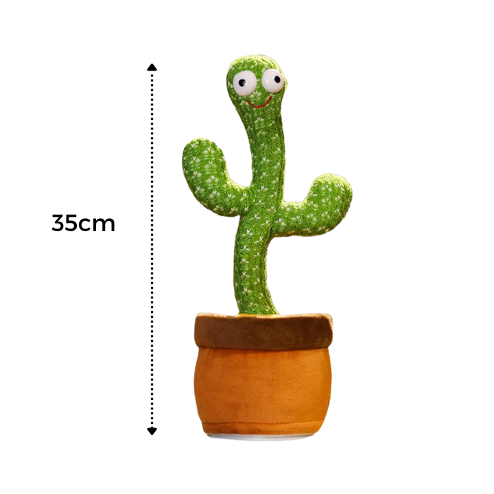 Jouet cactus qui danse et répète ce que vous dites - Ozerty