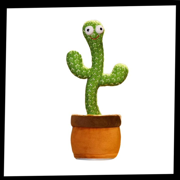 Dansende en pratende cactus knuffel