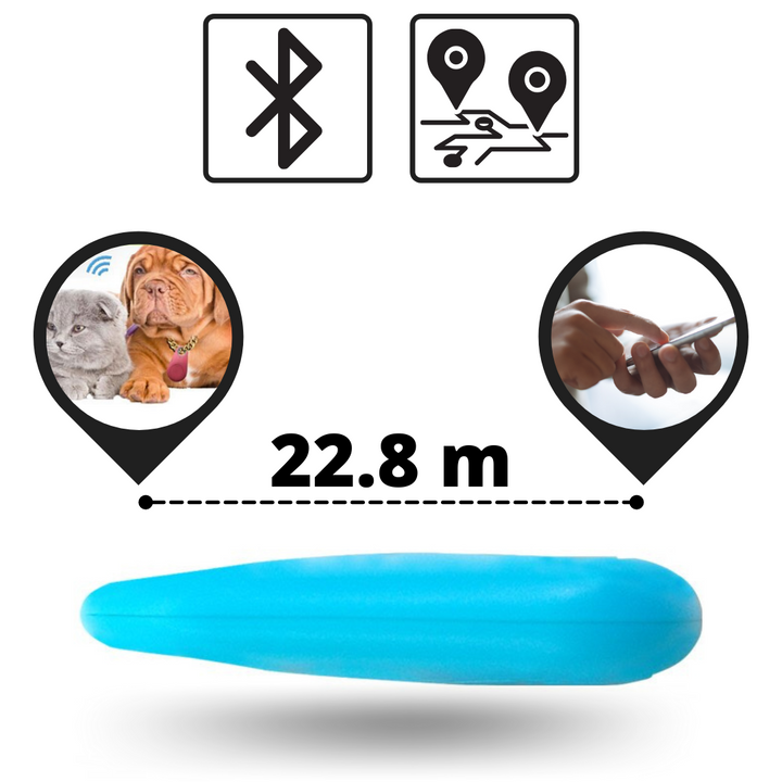 Multifunktionaler Bluetooth GPS-Tracker für Tiere