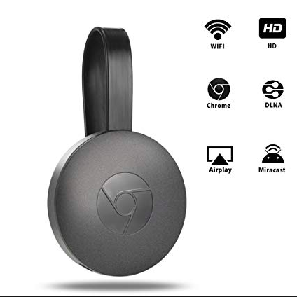 Adaptateur HDMI sans fil.  Diffusez vidéos HD depuis smartphone/tablette sur votre TV. Contrôle vocal.