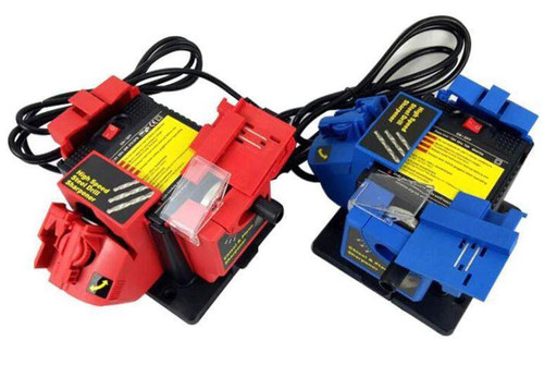 Blauwe en rode multifunctionele elektrische slijper